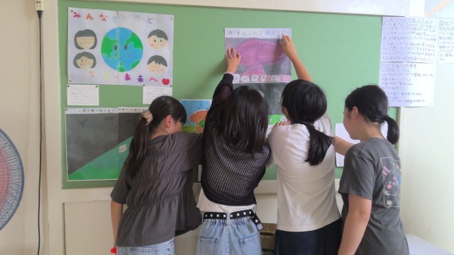 自由研究展示中