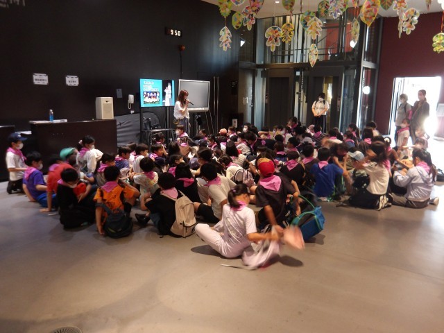 座高円寺での公演前の様子
