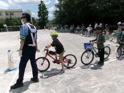 3年生　自転車安全教室