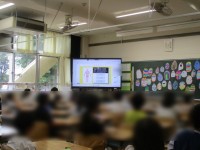 姿勢についてのお話を聞く
