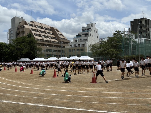 全クラス対抗大縄跳び