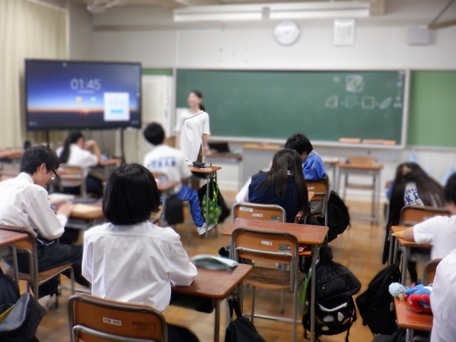 １年生の数学での一コマ