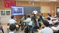 ２年生の道徳授業