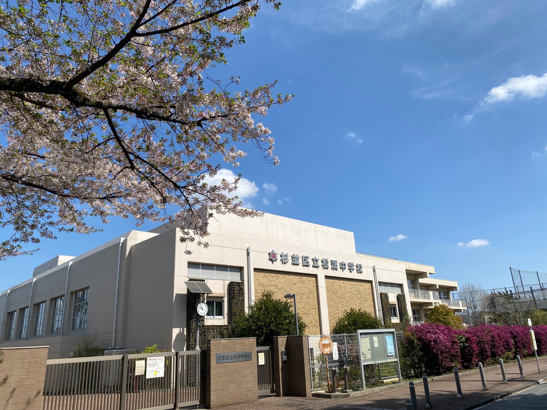 杉並区立松溪中学校