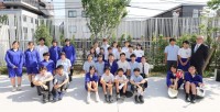 植樹式の集合写真